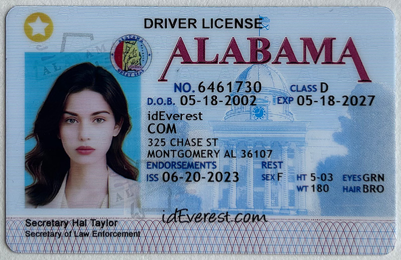 Alabama Scanning ID Card: What